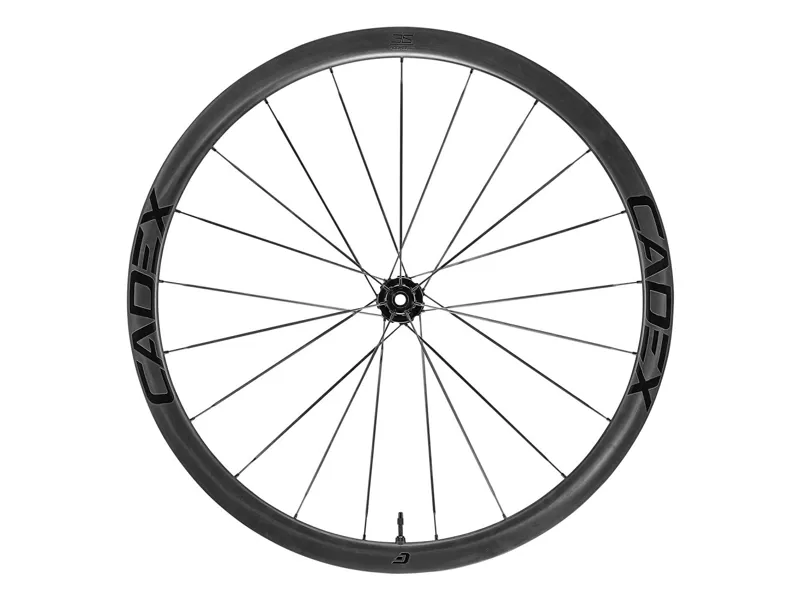 Cadex 36 Disc Tubeless Carbon Clincher Front Road Wheel